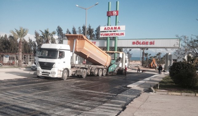 TAYSEB GİRİŞ YOLU ASFALT KAPLAMA YENİLENMESİ işi